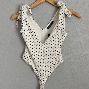 Polka Dot Bodysuit